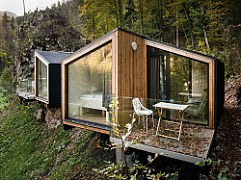 Модульный эко-дом в стиле "Барнхаус"